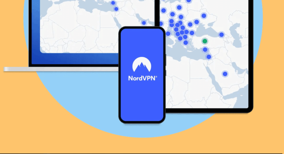 NordVPN dashboard interface showing server locations and connection status - 202 review