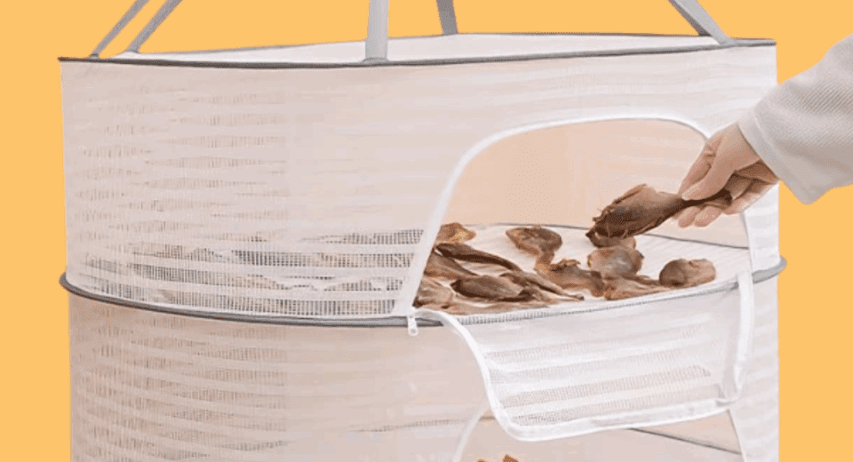 food drying rack, fruit dryer, vegetable dryer, herb dryer, foldable drying rack, space-saving kitchen, kitchen organizer, food preservation, natural drying, dehydrating food, user reviews, kitchen gadgets, home organization, sustainable kitchen, Temu