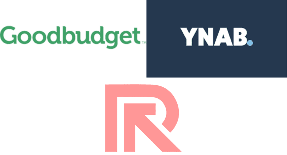 Side-by-side comparison of Goodbudget and YNAB budgeting apps