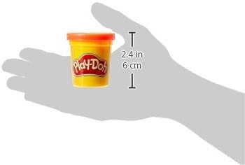 Play Doh Modeling Compound 10-Pack Case of Assorted Colors, Non-Toxic 2 oz. Cans, Back to School Gifts, Prizes, & Party Favors, Preschool Toys for Kids, Ages 2+ (Amazon Exclusive) : Toys & Games - Görsel 3