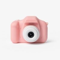 Kids Digital Camera with LCD Screen, 1080P Photo & Video, Shockproof Toy Camera for Boys & Girls, Includes USB Charging Cable & Neck Strap – (Pink) : Electronics