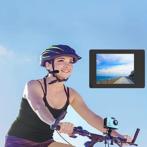 VEMONT Action Camera, 1080P 12MP Sports Camera Full HD 2.0 Inch Action Cam 30m/98ft Underwater Waterproof Camera with Mounting Accessories Kit : Electronics - Görsel 3