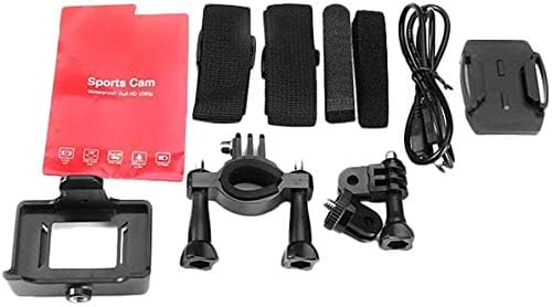 VEMONT Action Camera, 1080P 12MP Sports Camera Full HD 2.0 Inch Action Cam 30m/98ft Underwater Waterproof Camera with Mounting Accessories Kit : Electronics - Görsel 7