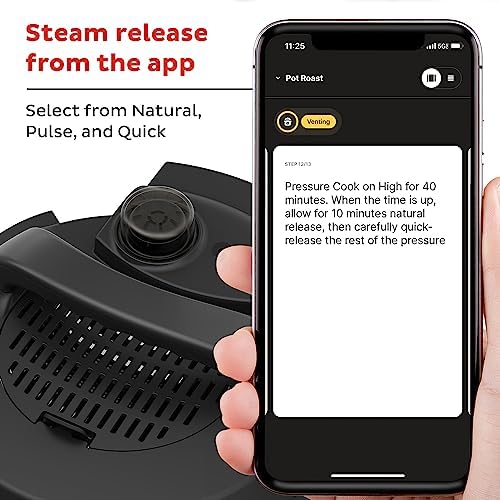 Instant Pot Pro Plus Wi-Fi Smart 10-in-1, Pressure Cooker, Slow Cooker, Rice Cooker, Steamer, Sauté Pan, Yogurt Maker, Warmer, Canning Pot, Sous Vide, Includes App with Over 800 Recipes, 6 Quart: Home & Kitchen - Görsel 4