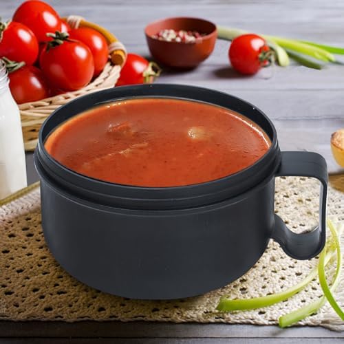 | Ramen Bowl,Ramen Cooker,Microwave Ramen Bowl,Microwave Safe Soup Bowl,Portable Ramen Cooker, Instant Ramen Noodle Bowls For Home Office Dorm Apartment motor home etc Soup Bowls - Görsel 7