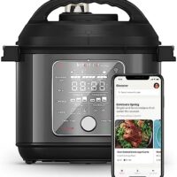 Instant Pot Pro Plus Wi-Fi Smart 10-in-1, Pressure Cooker, Slow Cooker, Rice Cooker, Steamer, Sauté Pan, Yogurt Maker, Warmer, Canning Pot, Sous Vide, Includes App with Over 800 Recipes, 6 Quart: Home & Kitchen
