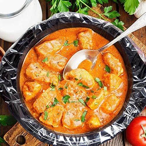 ECOOPTS Slow Cooker Liners (40 Liners), 13" × 21" Pot Liners Fit 3-8 Quarts, Disposable Cooking Bags Suitable for Oval & Round Pot, BPA Free (13" × 21"): Home & Kitchen - Görsel 6